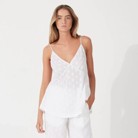 Textured Reversible Camisole - Milk - Picture 1 of 7